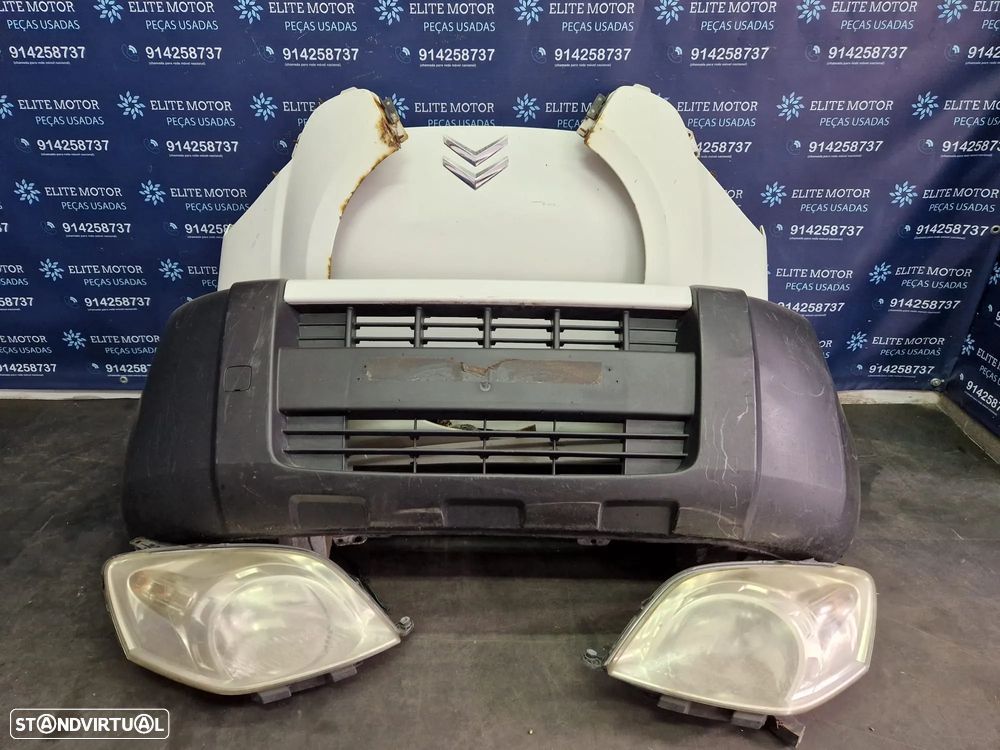 Frente completa usada CITROEN NEMO capot parachoques oticas guarda lamas radiador - 3