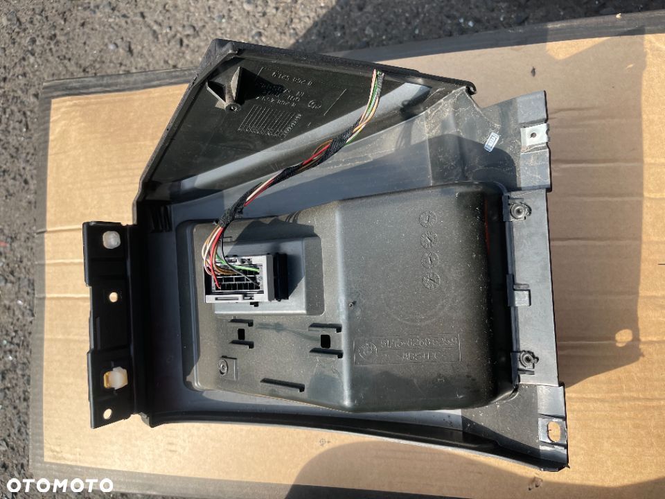 Schowek kierowcy + obd czarny Bmw e39 - 2
