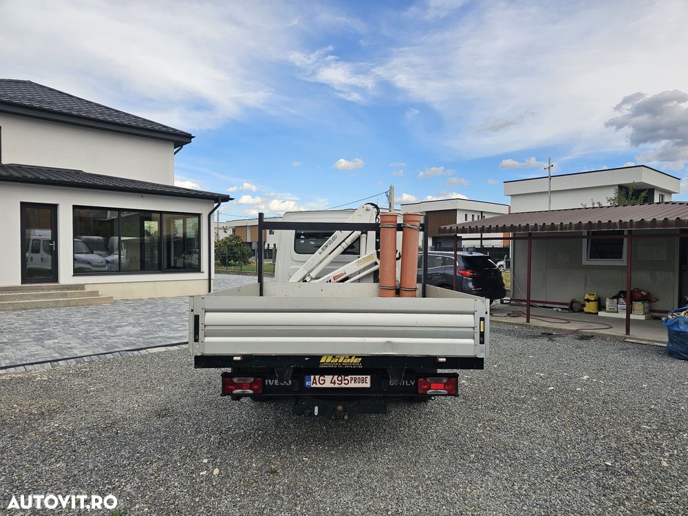 Iveco Daily 2.3 Diesel - 7 locuri + bena/platforma + macara - 4