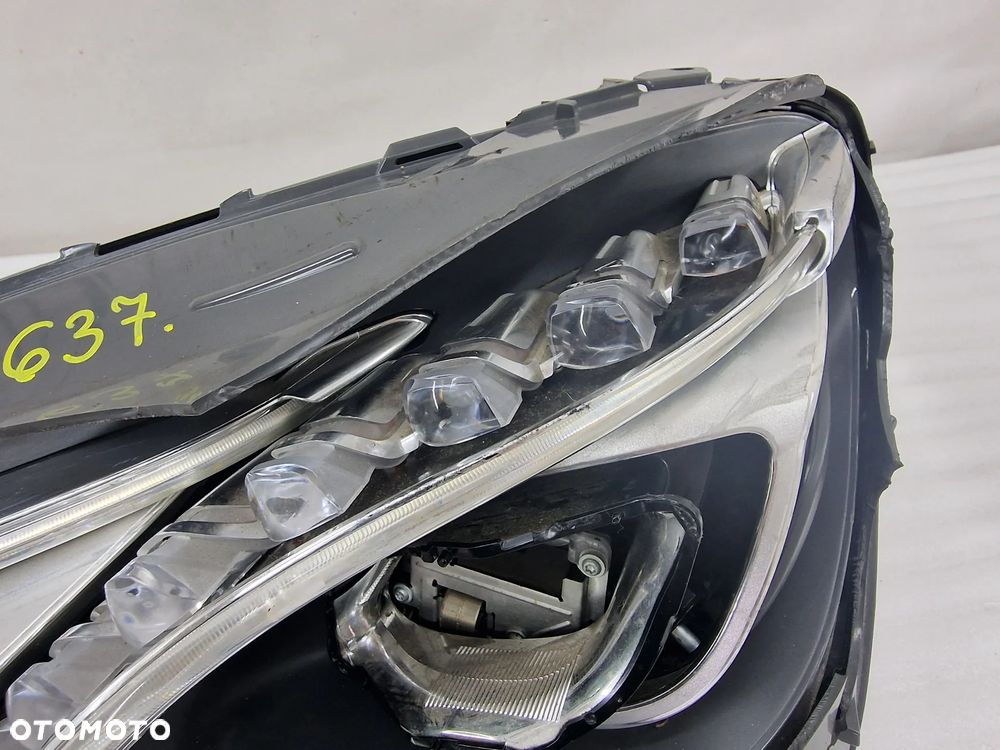 MERCEDES W212 LIFT 13- FULL LED LEWY LEWA LAMPA PRZEDNIA PRZÓD , NR A2128209759 , NR AUKCJI LL637 - 6