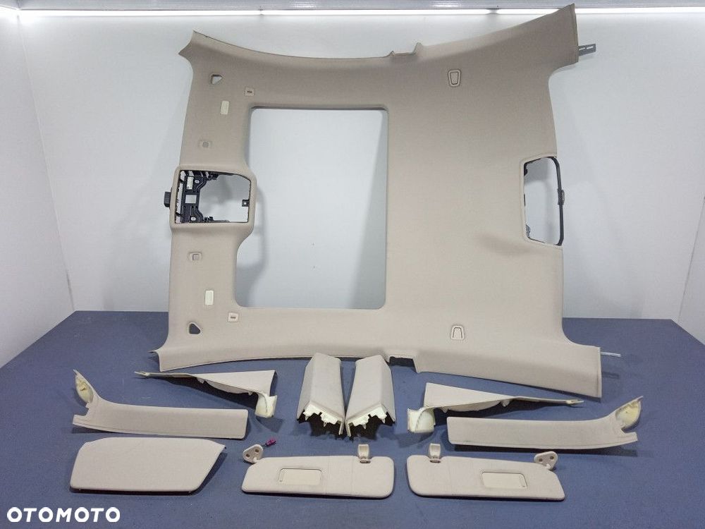 BMW 6 F13 PODSUFITKA SŁUPKI DASZKI KOMPLET - 1