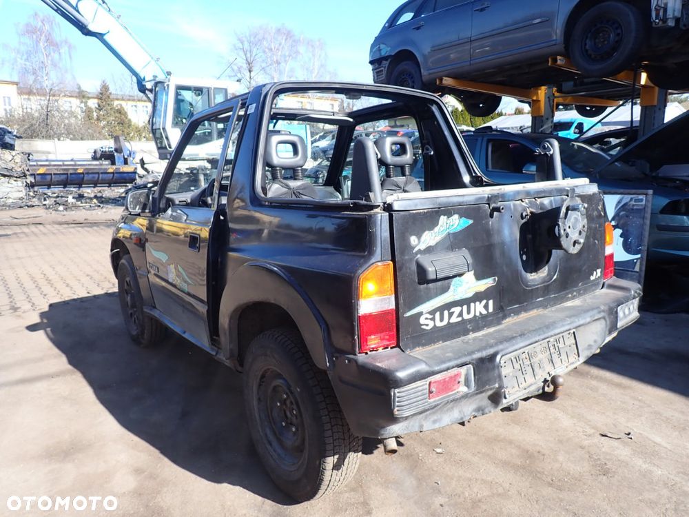CZĘŚCI - Suzuki Vitara I 1,6 80KM G16A FILM CABRIO 3D lakier ODG Saturn Black 1996r. INDEX - 9924 - 5