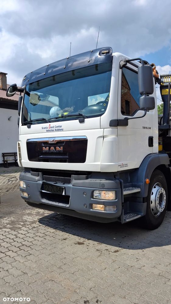 MAN TGM 18.340 wywrotka z HDS Palfinger - 2