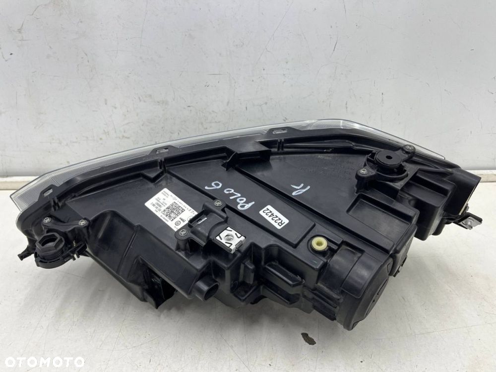 Lampa reflektor VW Polo 6 VI 2g lift 21r.- prawa przednia FULL LED prawy przód Europa 2g1941006c - 9