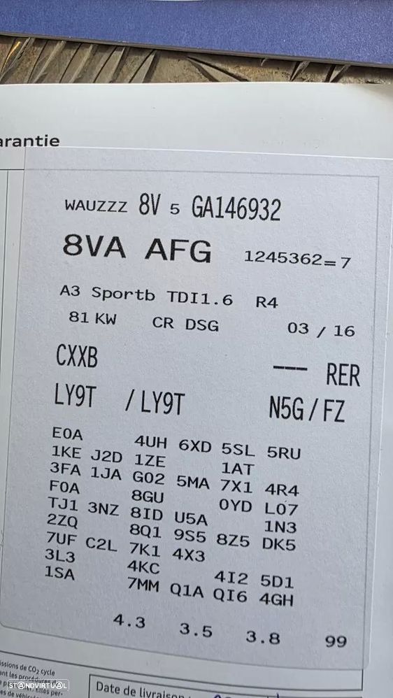 Audi A3 Sportback 1.6 TDI Advance S tronic - 53