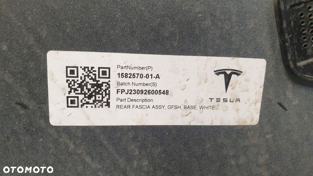 tesla model 3 lift zderzak tył tylny - 7