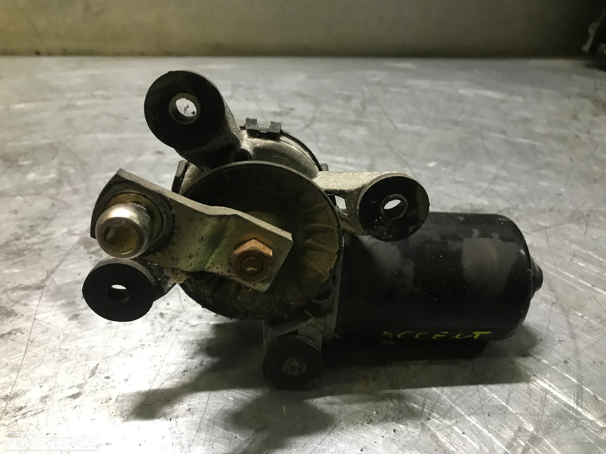 MOTOR DO LIMPA VIDROS FRENTE HYUNDAY ACCENT II 99-05 - 3