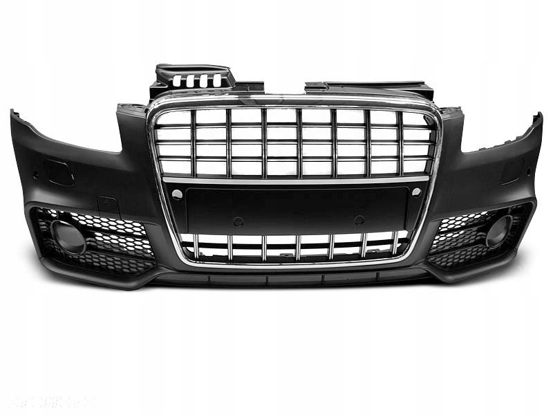 Zderzak przod pdc Grill Kratki kpl Audi A4 b7 8e 2004-2008 Sport R S4 look - 2