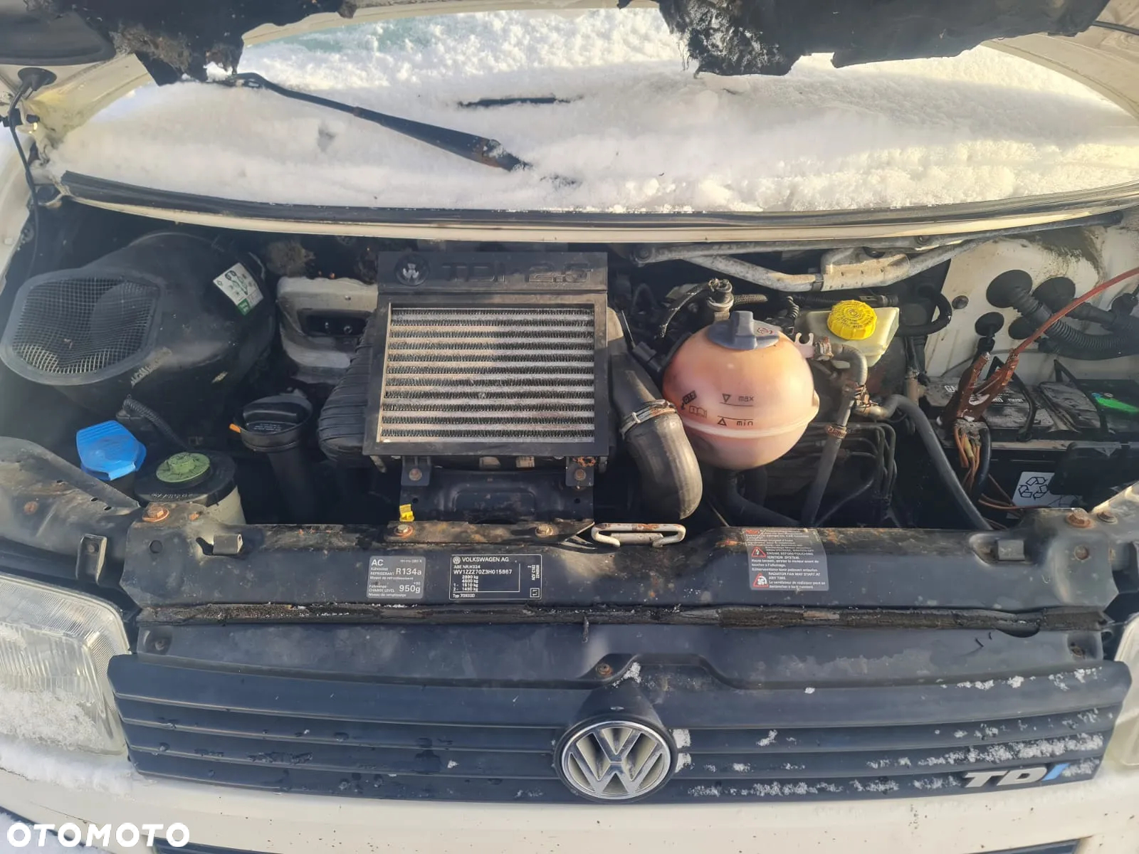 SILNIK 2.5 TDI 102KM 75kW SŁUPEK ACV VW T4 - 3