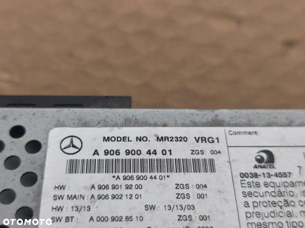 Radio Mercedes Sprinter w906 a9069004401 - 4