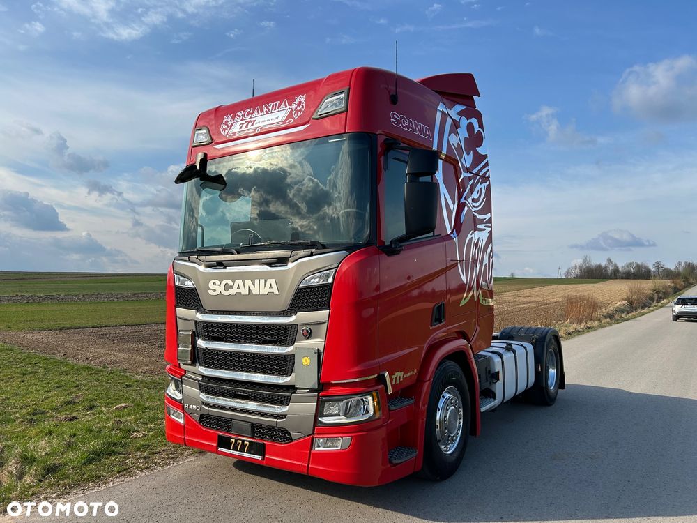 Scania R450 FULL ADR RETARDER ALUFELGI z Niemiec od jedynego właściciela ! HYDRAULIKA spod beczki spożywczej ! / do wywrotu ruchomej podłogi beczki TOP TOP TOP OKAZJA - 37