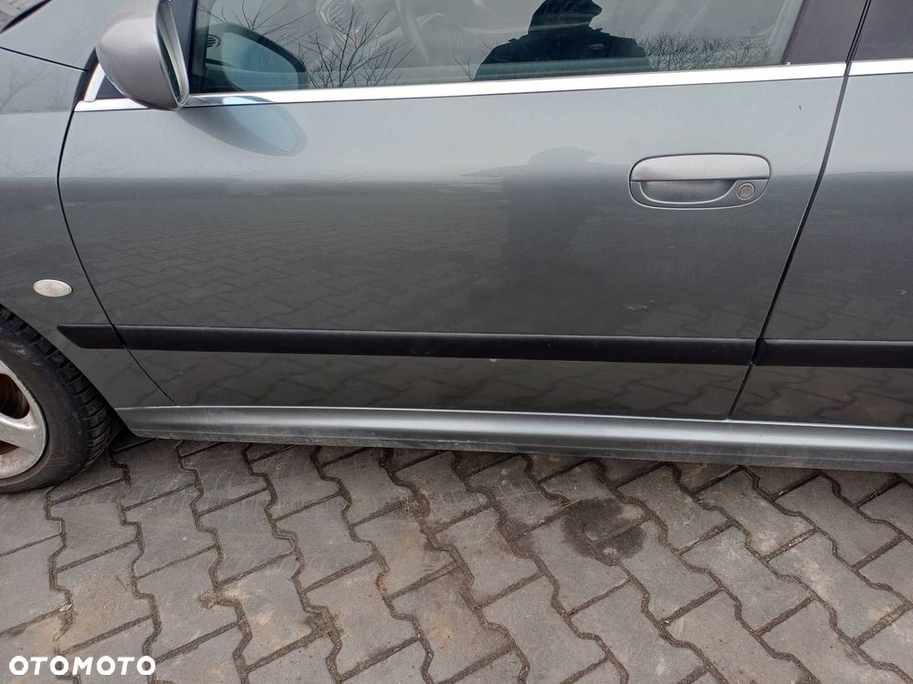DRZWI KOMPLETNE LEWY PRZÓD + LUSTERKO PEUGEOT 607 I EZDC - 2