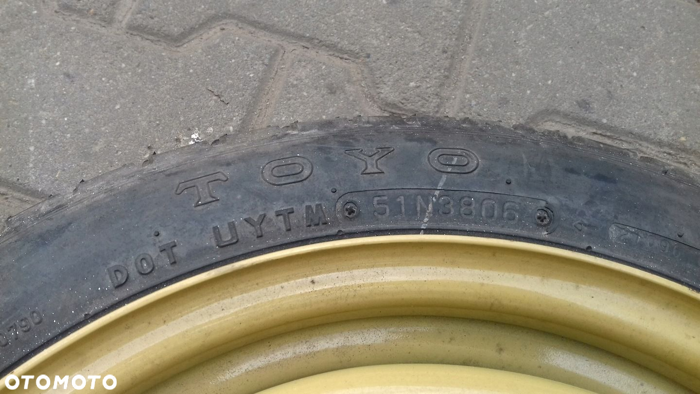 KOŁO DOJAZDOWE 5x114,3 M26 15x4T T115 70D15  MAZDA - 4