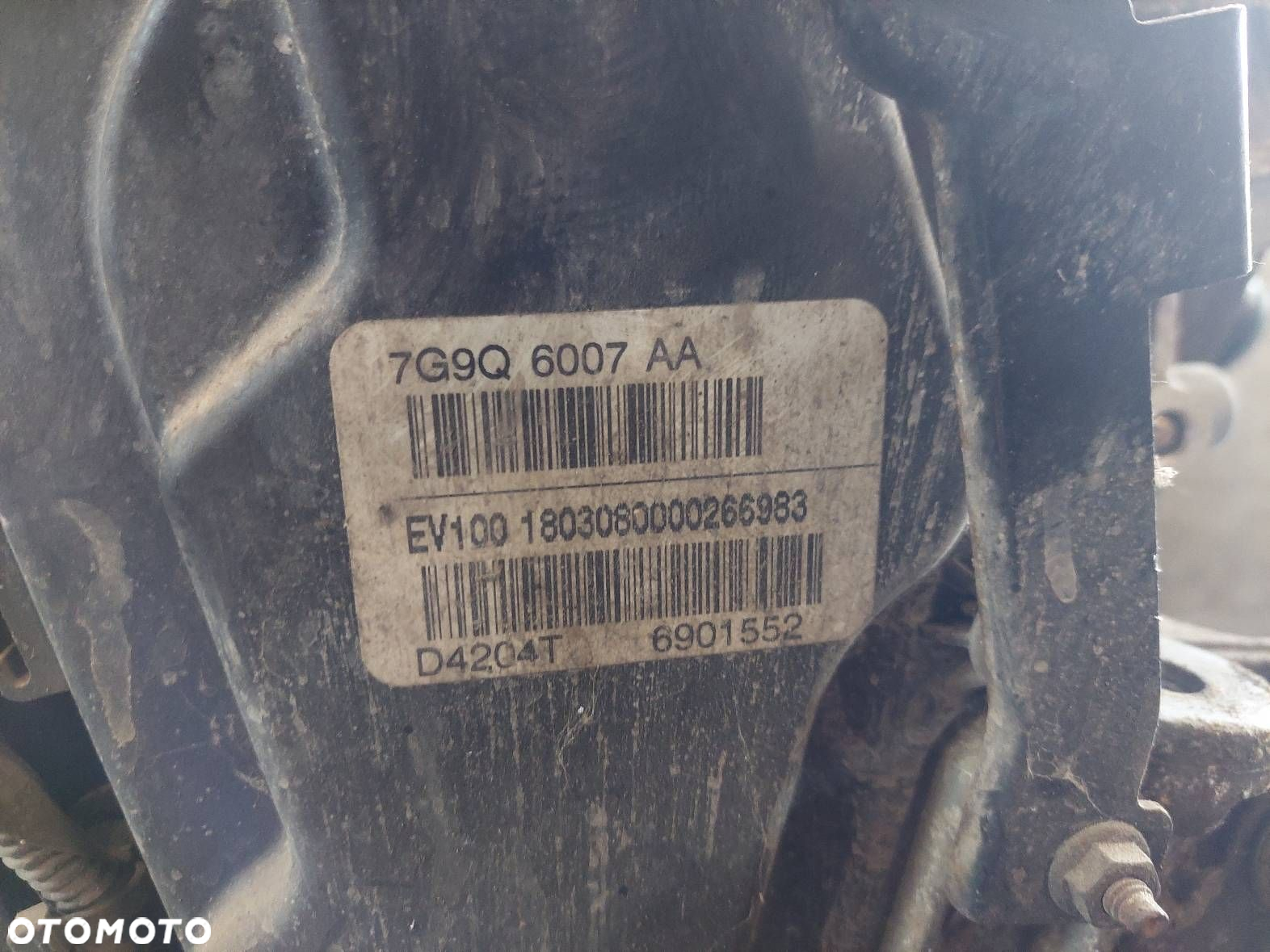 SILNIK DIESEL + POMPA WTRYSKI TURBO MONDEO MK4 2.0 TDCI D4204T QXBA - 6