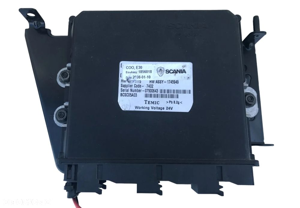 MODUŁ STEROWNIK KOMPUTER KOORDYNATOR COO7 E30 SCANIA R 1856018 1781256 - 1