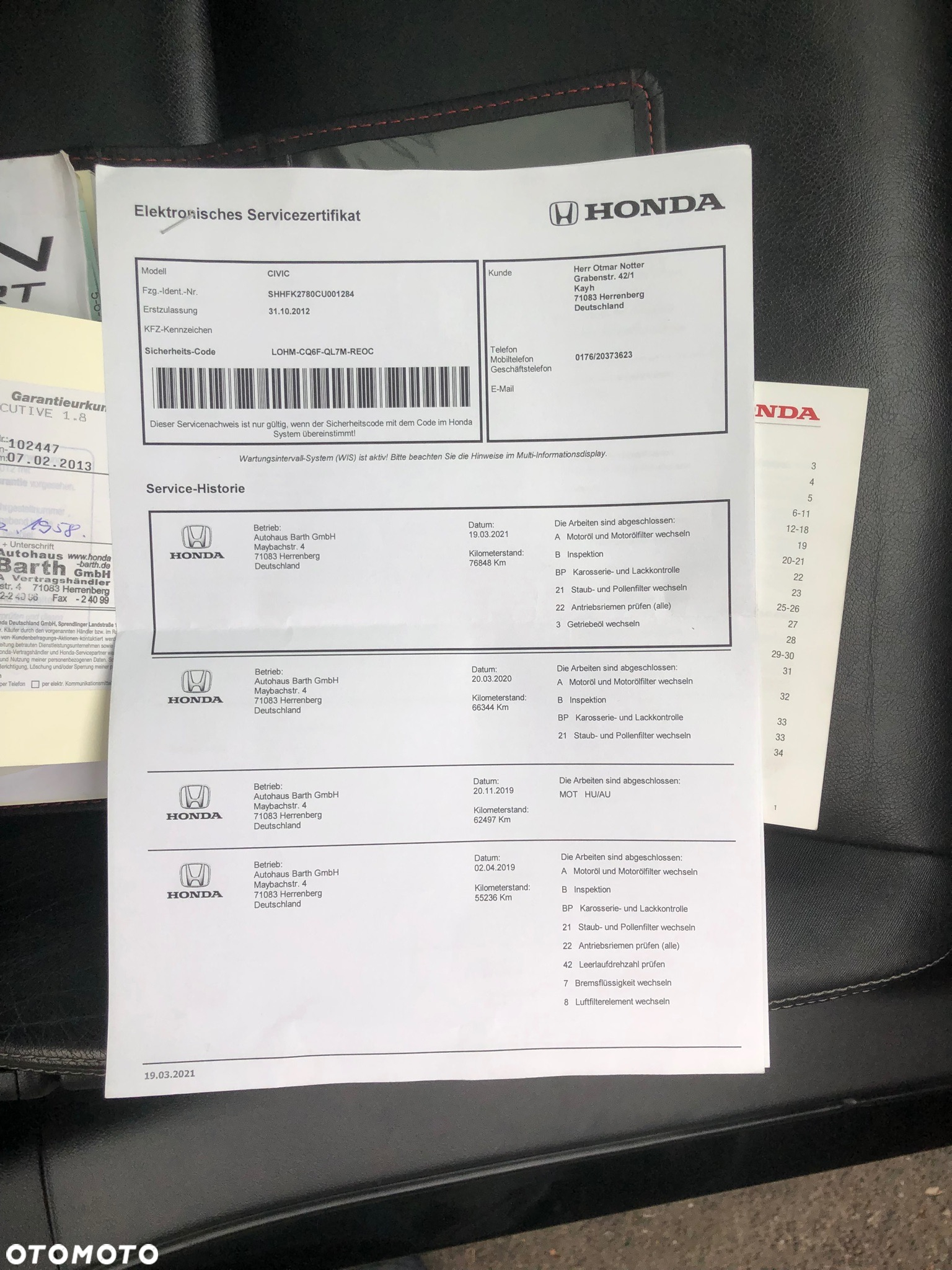 Honda Civic 1.8 Executive Navi ADAS II - 34