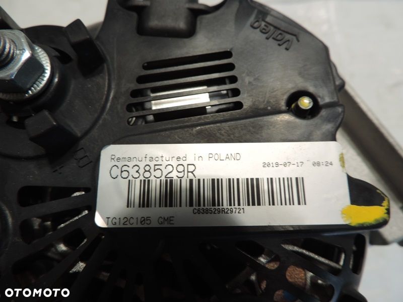 ALTERNATOR OPEL CORSA D ASTRA J IV C638529R 95515971 - 6