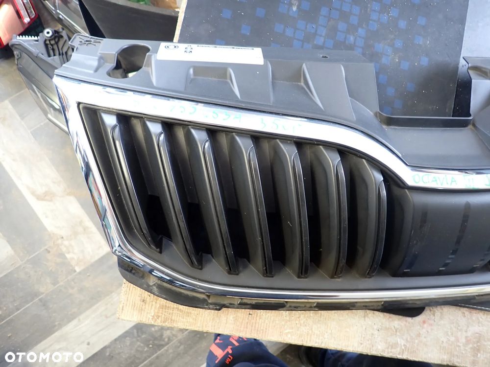 SKODA OCTAVIA III LIFT 5E0853653A GRILL ATRAPA PRZÓD PRZEDNIA - 2