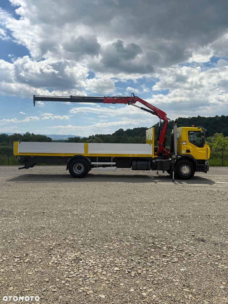 Renault C 320 SKRZYNIA 7.40m HDS FASSI F120B.1.22 + PILOT / 4x2 / STAN BDB - 3