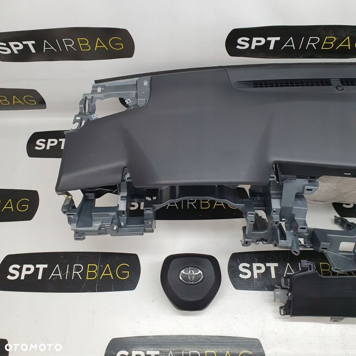 TOYOTA CAMRY DESKA ROZDZIELCZA KONSOLA KOKPIT PULPIT PODUSZKI AIRBAG AIR BAG PASY KIT SET - 2