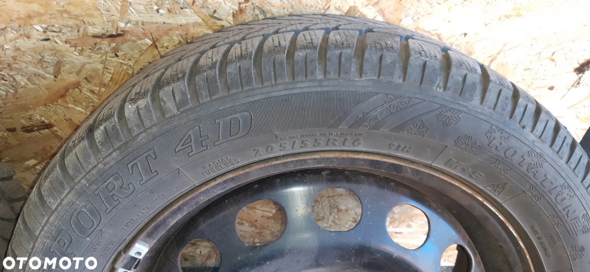Komplet kół zimowych 16' Audi A4b6 VW - 6