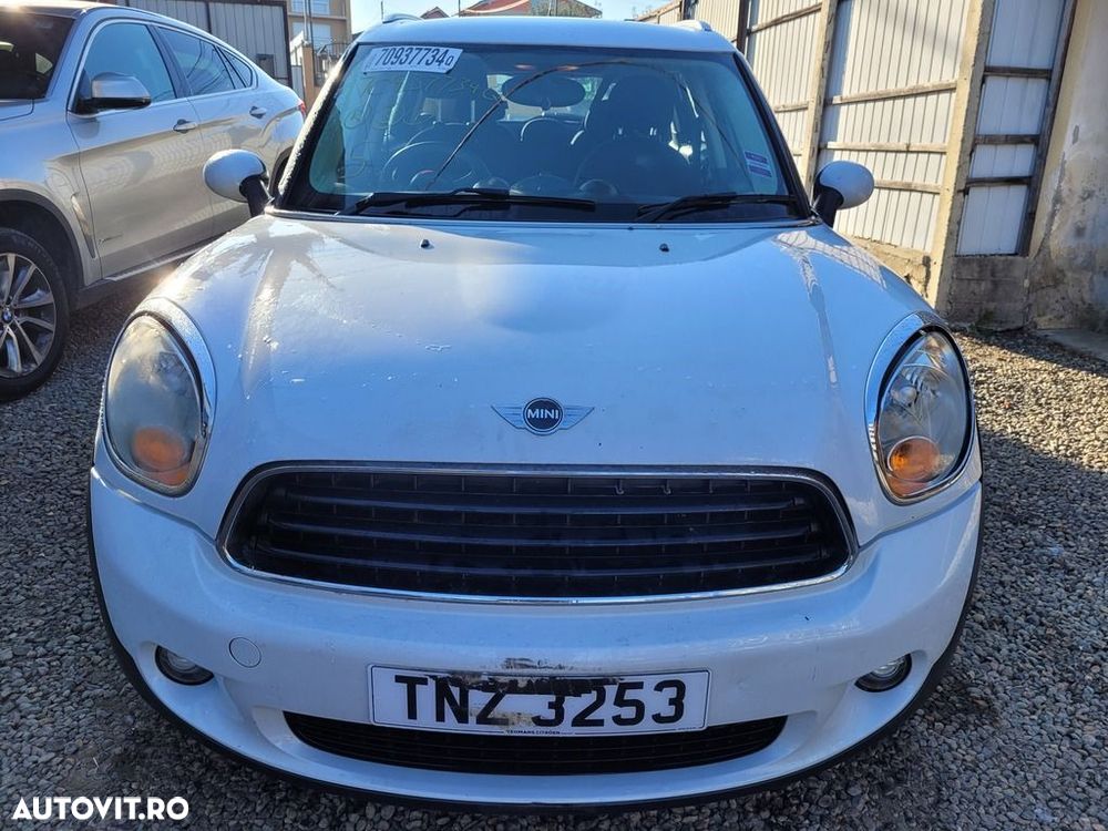 Bara fata Mini Countryman 2010 - 2016 Alb (1108) Benzina LOVITA ZGARIATA - 11