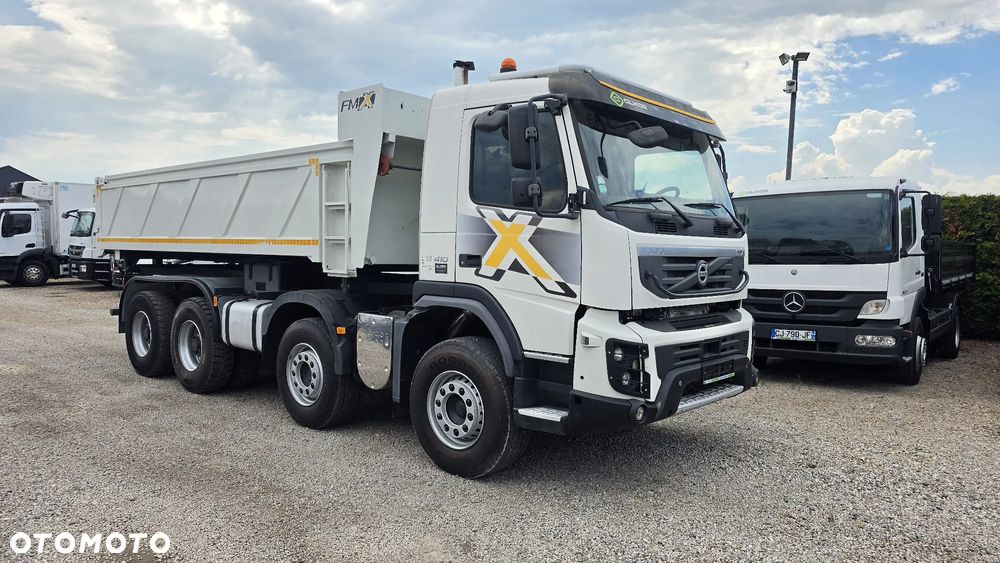 Volvo Fmx 410 8x4 Kiper Hydroburta Wywrot Nowe Opony - 5