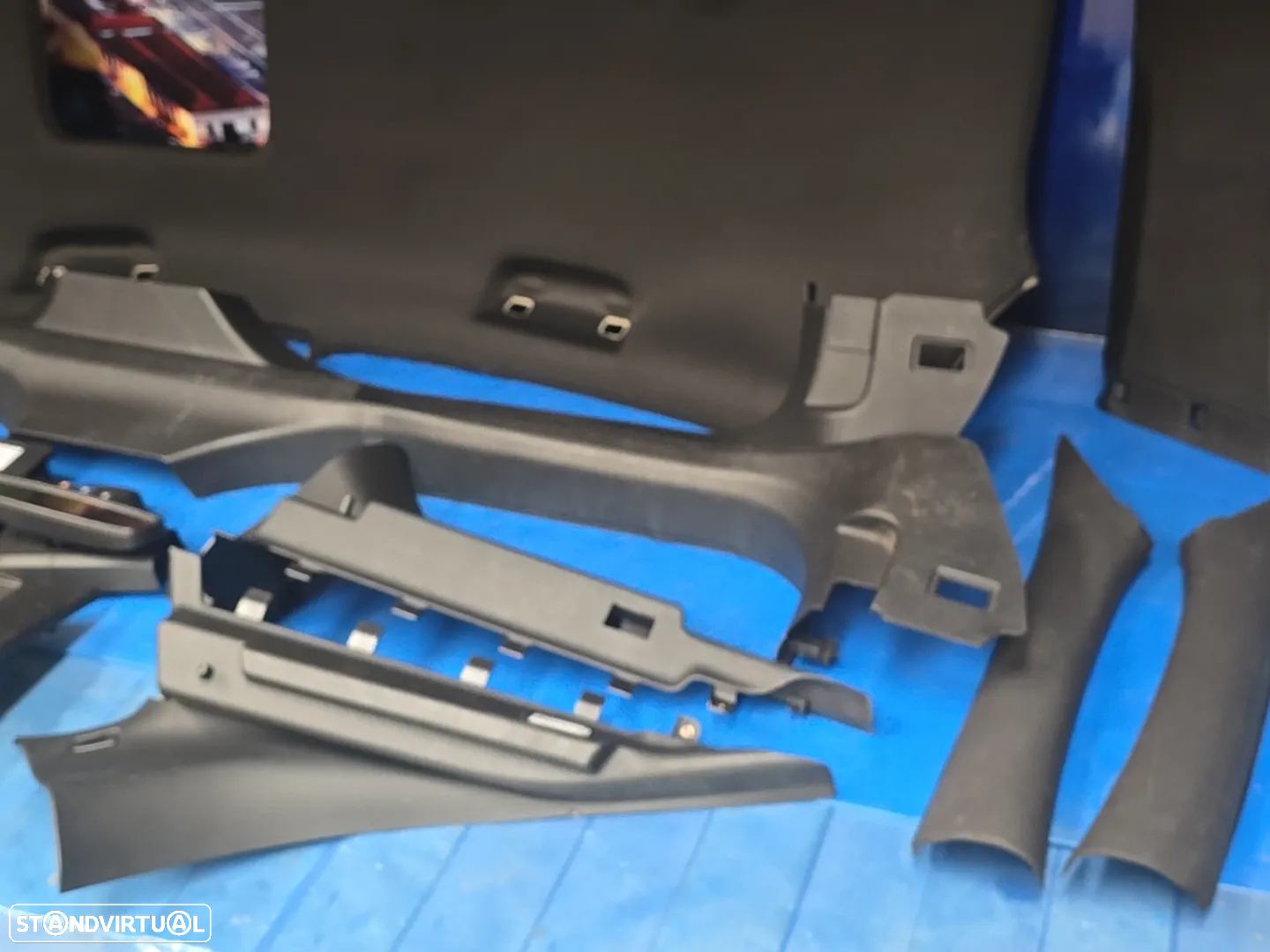 Foora de tejadilho interior kit Sport preto para opel insignia hachback 2010+ - 4