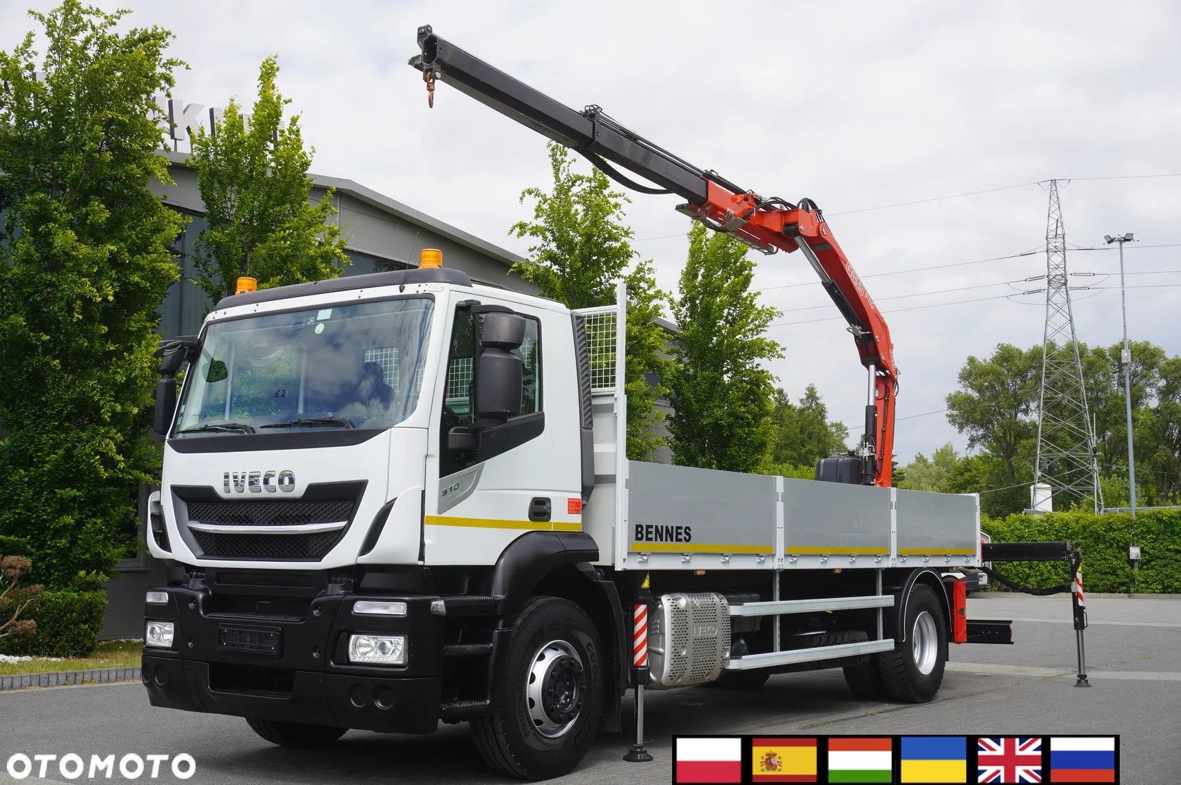 Iveco Stralis 310 / 34 tys. km!!! / HDS Fassi 4t 400 MTH! / Burtowy - 1