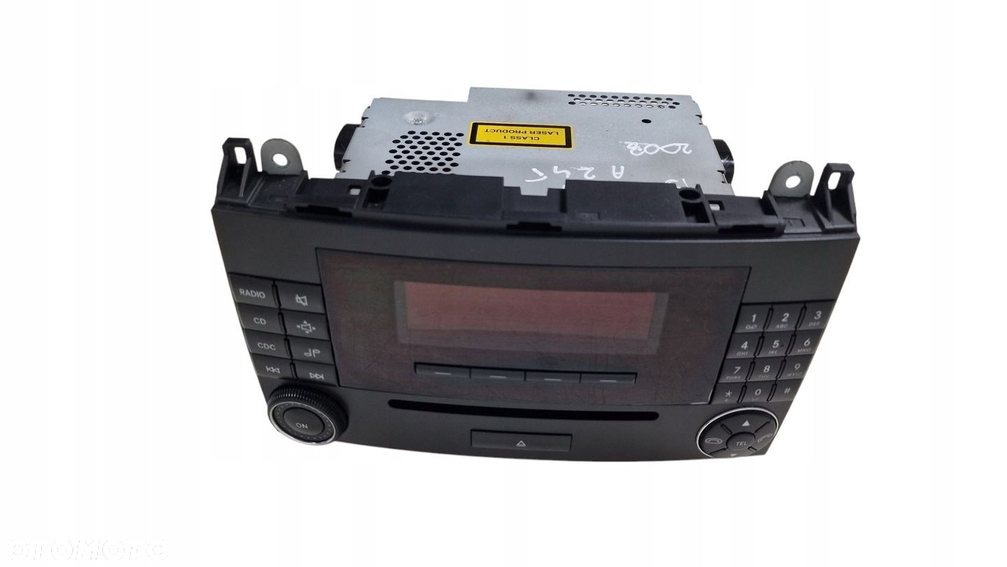 MERCEDES A W169 B-KLASA W245 RADIO CD A1698700689 ŁADNE - 3