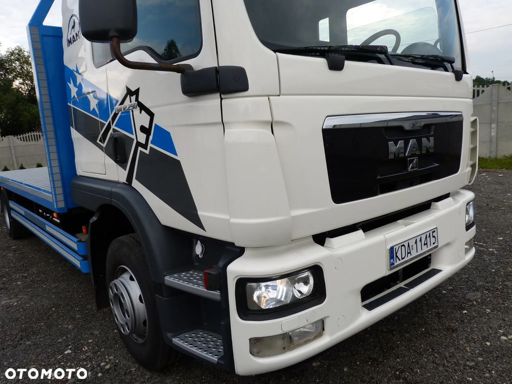 MAN TGM 15.290 POMOC DROGOWA AUTOLAWETA SPECJALNY EURO 5 DMC 15.500 KG ŁADOWNOŚĆ 9.000 KG XENON - 20