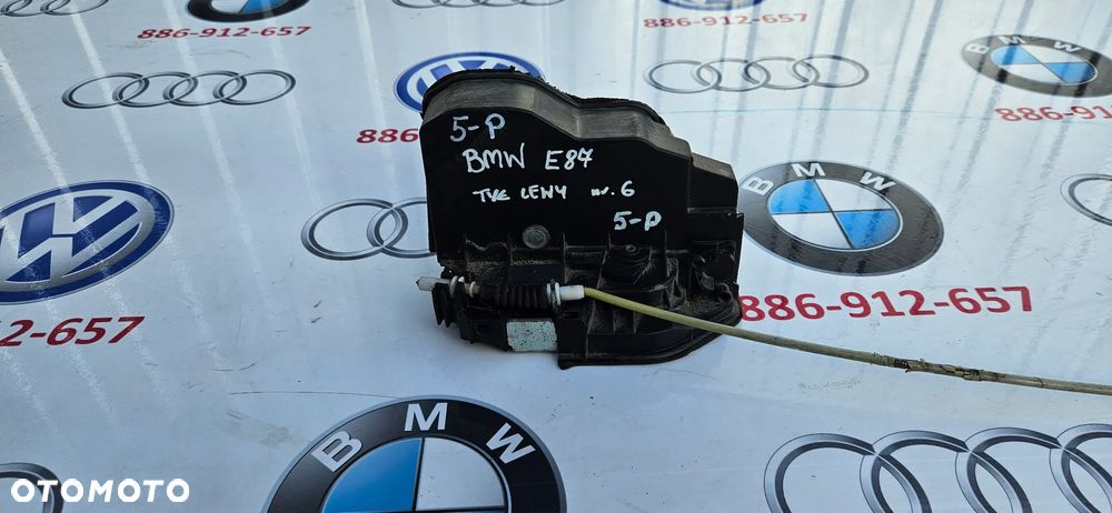 BMW 1 E87 5D Zamek drzwi tył lewy Zamek tylny lewy 7229459 - 2