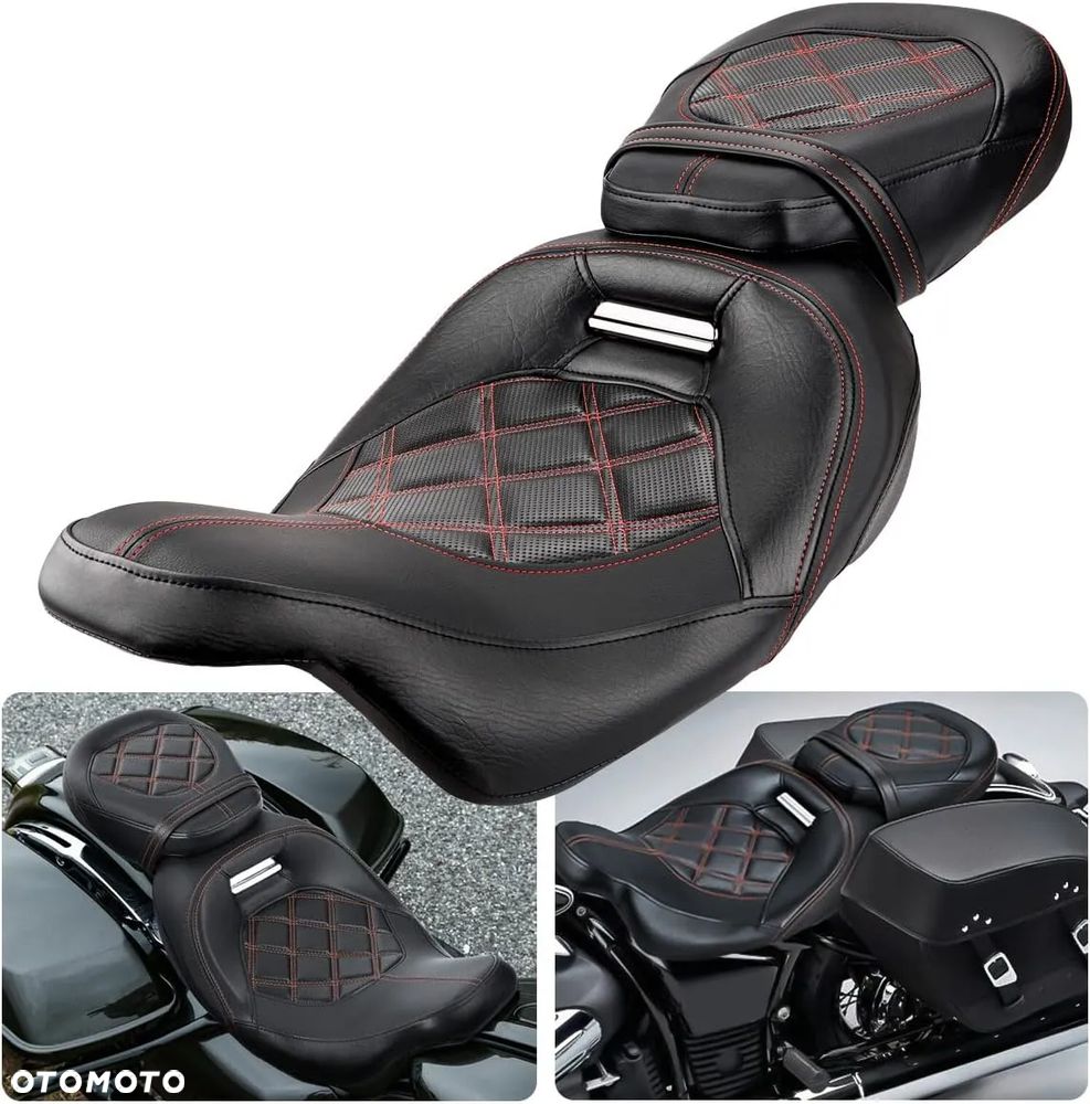 Siedzenie kierowcy pasażera Harley Davidson FLHX FLH Touring 09-25 fotel kanapa - 10