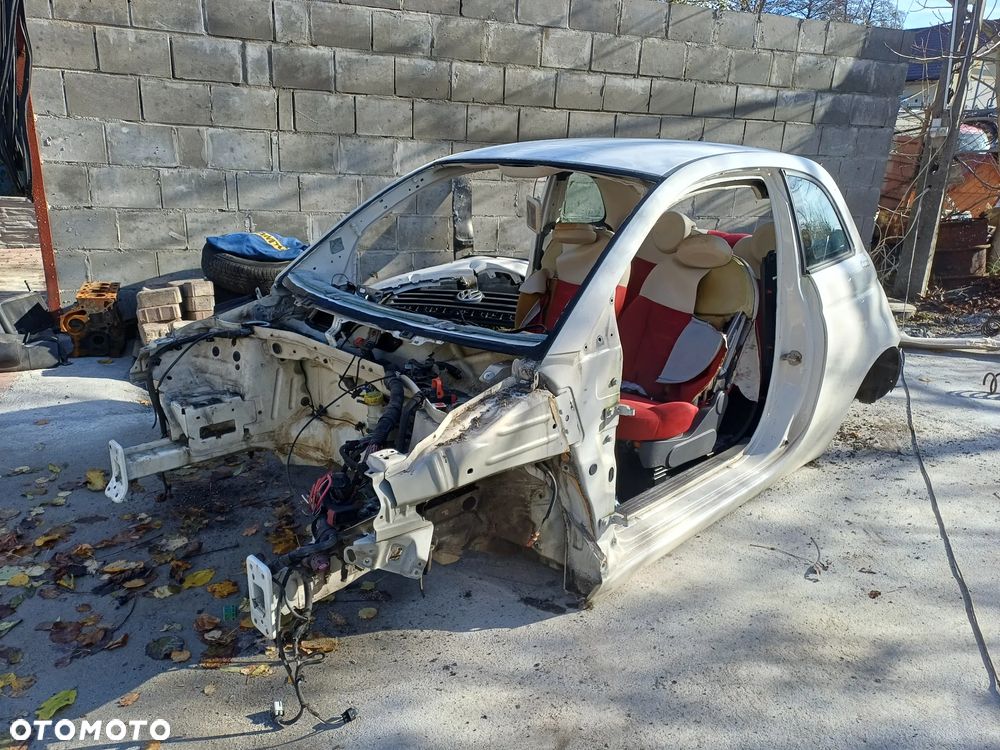Fiat 500 ćwiartka lewa, prawa, podłużnica, słupek, próg, wanna - 1