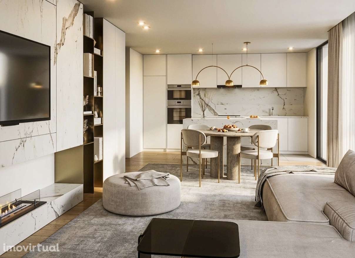 Soberbo T2 - Edificio New Plaza em Canidelo - Campo de Padel + Parque - Grande imagem: 3/10