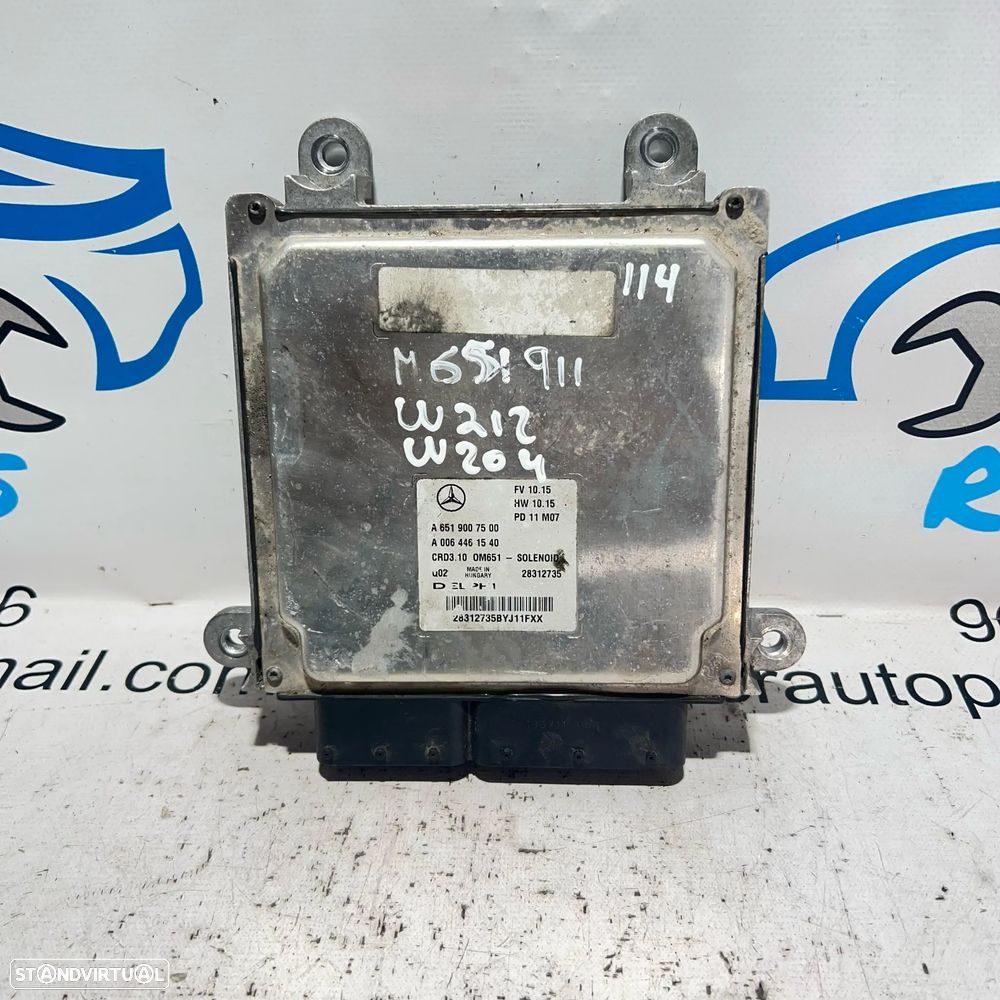 .Centralina Original Motor Continental Mercedes Benz 651911 A 651 900 75 00 / 28312735 CRD3.10 - 2