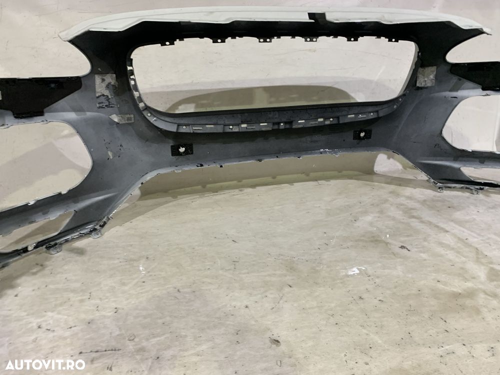 Bara fata Jaguar E-Pace, 2017, 2018, 2019, 2020, 2021, 2022, 2023, cod origine OE J9C3-17F003-AA, cu gauri pentru senzori de parcare (4). - 6