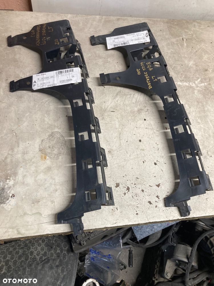 MERCEDES EQA 243 MOCOWANIE ŚLIZG ZDERZAKA ZDERZAK LEWY TYŁ A2438854103 - 1
