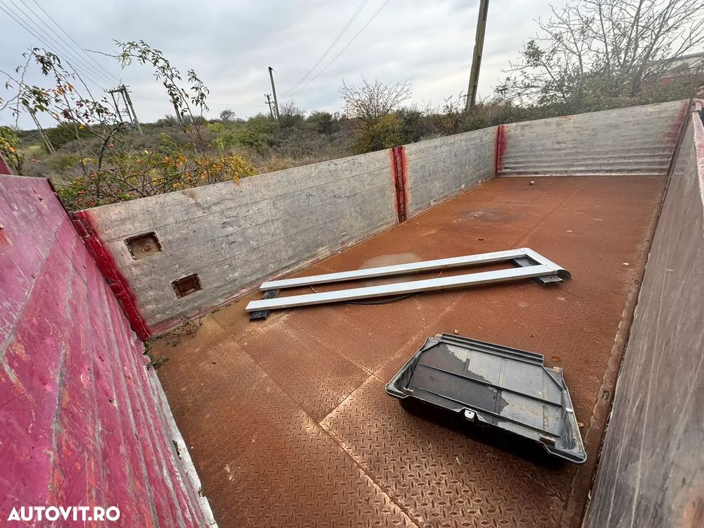 Suprastructura PLATFORMA  camion bascula cu obloane de Aluminiu 6.75 m lungime 1 m innaltime - 4
