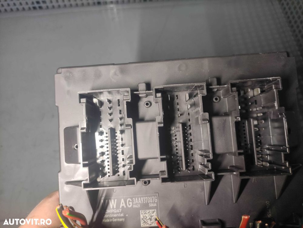 Calculator comfort confort volkswagen vw passat b7 cod 3aa937087g - 4