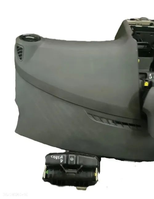 OPEL CORSA D 06-11 r. deska rozdzielcza + pasy lewy i prawy przód + AIRBAG + - 6