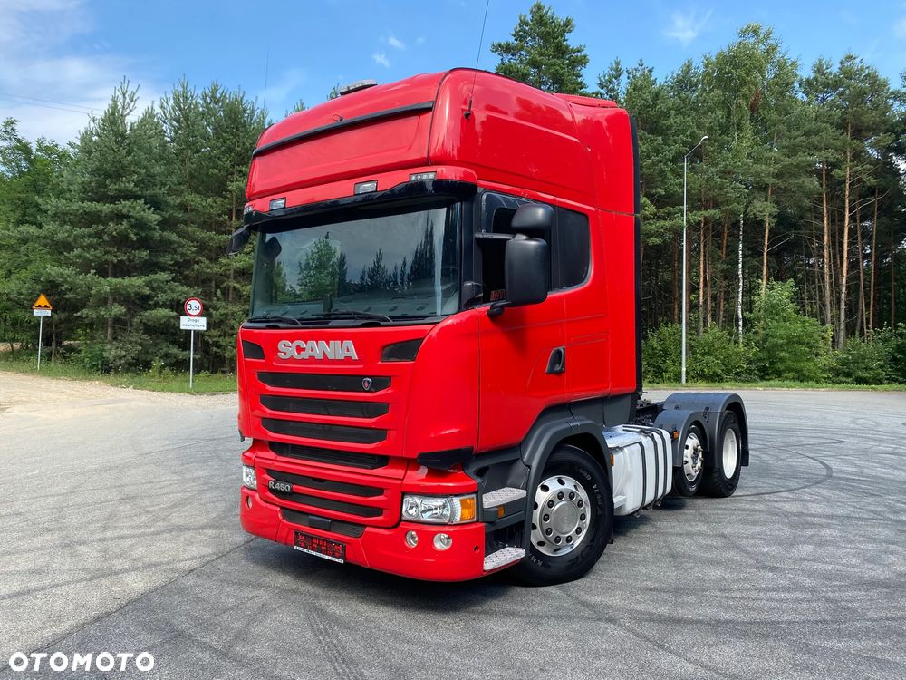 Scania R450 pusher 6x2 MANUAL! hydraulika - 1