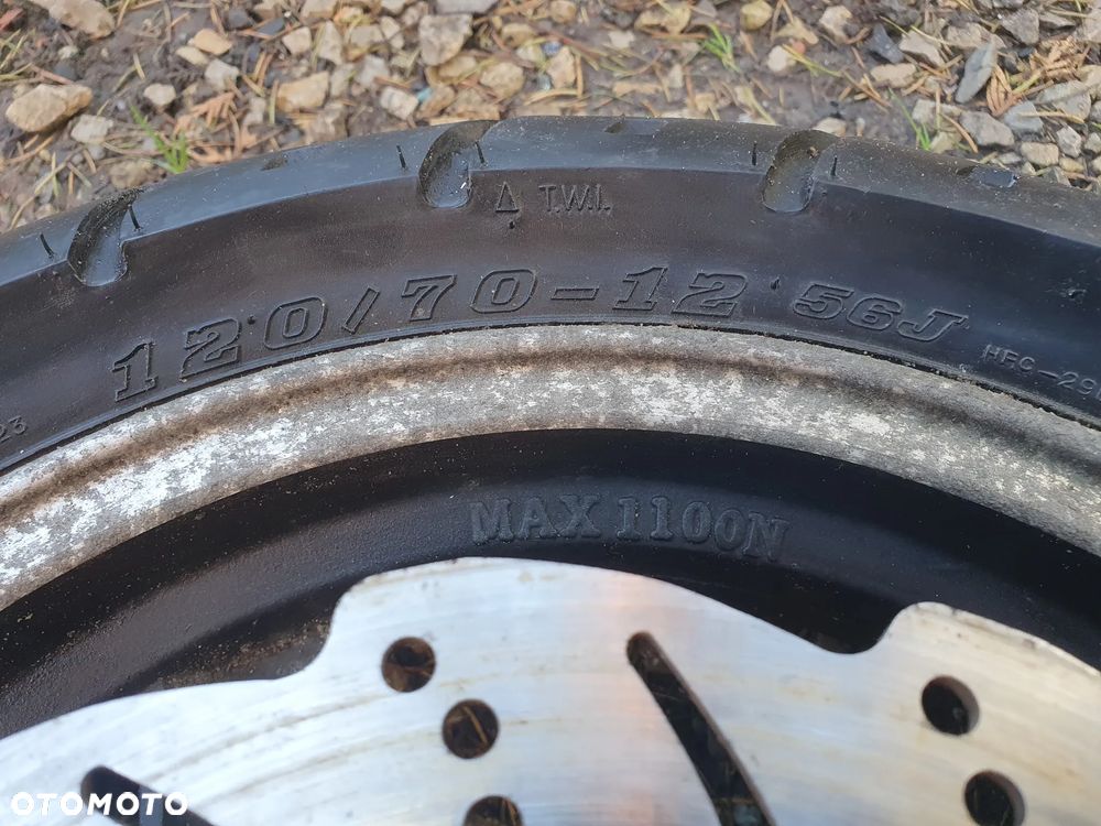 SKUTER Ferro 801GFX KOŁO PRZÓD PRZEDNIE KOMPLETNE  120/70-12 - 3