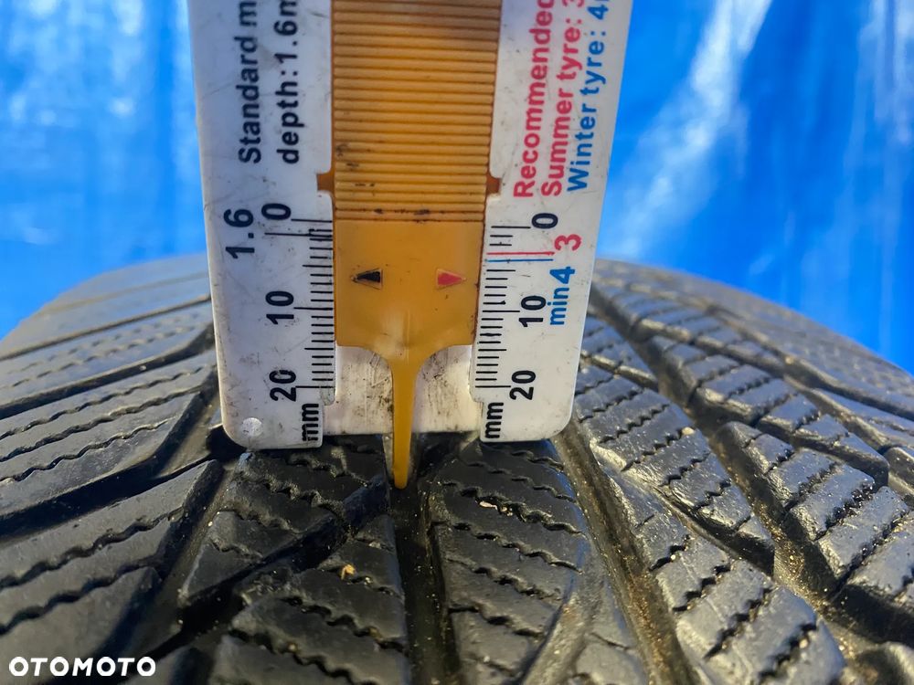 1X OPONY 16 OPONA ZIMA ZIMOWE 205/55R16 91H BRIDGESTONE BLIZZAK LM001   6,4mm - 7