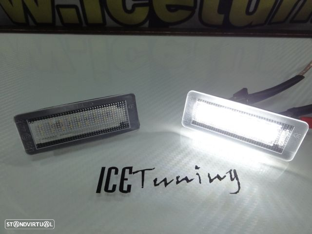 Suporte de lâmpada de matricula com led branco para SMART Fortwo 450, 451 (1998-2014) - 13