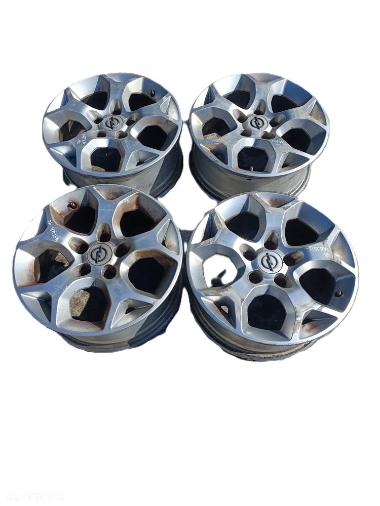 OPEL ASTRA H 04-14 KOMPLET FELG 4 SZTUKI ALUFELGI 16'' 6,5Jx16 * - 1