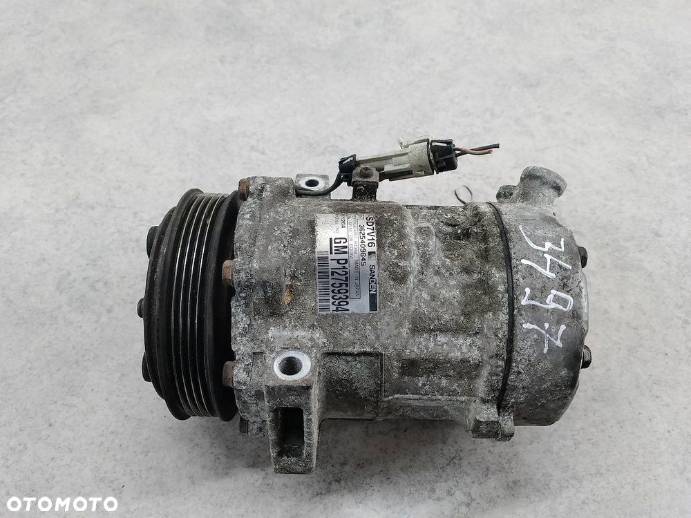 POMPA, SPRĘŻARKA KLIMATYZACJI SAAB 9-3 II 12759394 SD7V16  2.0 16V - 1