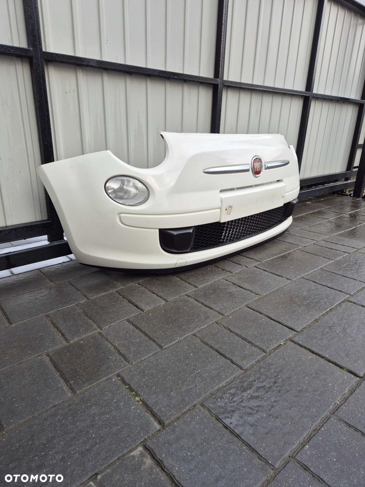 Zderzak przód przedni Fiat 500 rok 10 kod lakieru 268 - 2