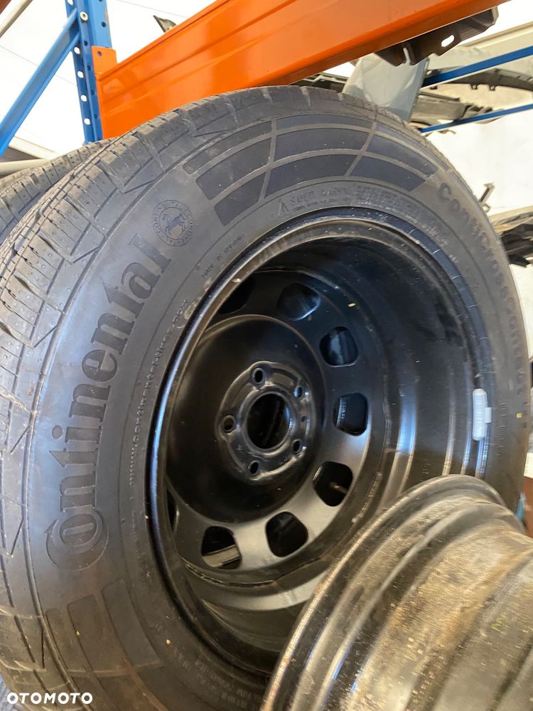 DACIA  DUSTER 1 I , 2 II  4 x  Nowe !!! Continental 4 KOŁA OPONY FELGI STALOWE Z OPONAMI  16”  215/65R16 opony felgi  Wwa - 4