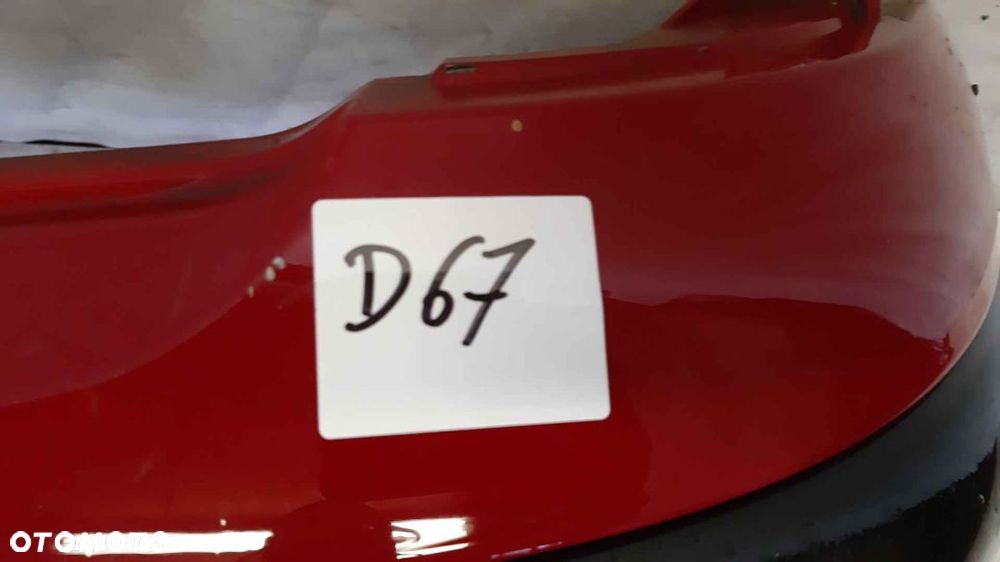 * ZDERZAK TYŁ TYLNY DO CITROEN C3 HB KJH CZERWONY - 2
